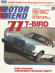 MOTOR TREND 1976 SEPT - AUBURN, D. WALTRIP, BETA, R/T